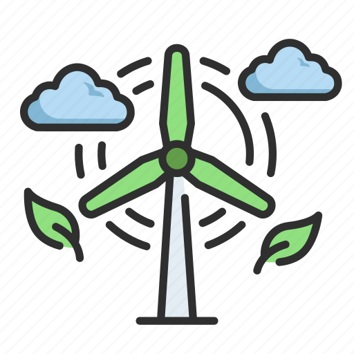 Wind, nature, windmill, farm, energy, power, turbine icon - Download on Iconfinder