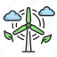 wind, nature, windmill, farm, energy, power, turbine 