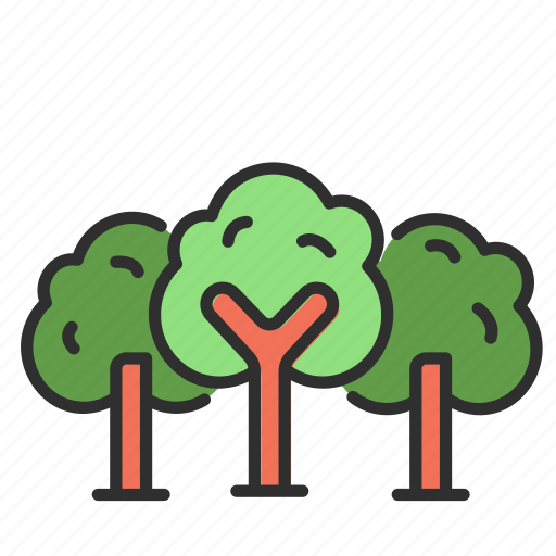 Nature, tree, landscape, forest, wood, outdoor, natural icon - Download on Iconfinder