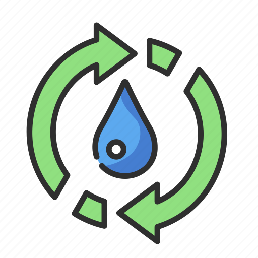 Water, ecology, clean, environment, recycle, recycling icon - Download on Iconfinder