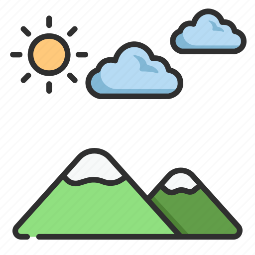 Travel, mountain, nature, landscape, outdoor, sky, view icon - Download on Iconfinder