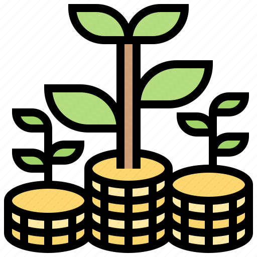 Budget, economy, growth, investment, plant icon - Download on Iconfinder