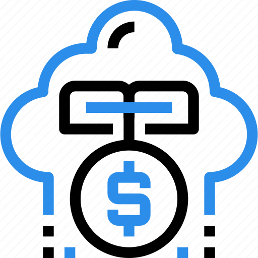 Bank, cloud, finance, growth, investment, money icon - Download on Iconfinder