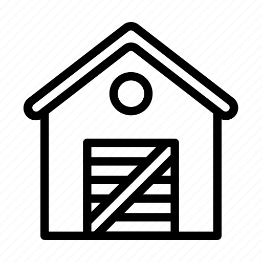 Shed, storage building, outbuilding, shelter, construction icon - Download on Iconfinder