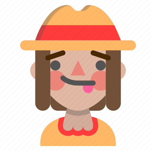 Emoji, halloween, horror, monster, scarecrow, tongue icon - Download on Iconfinder