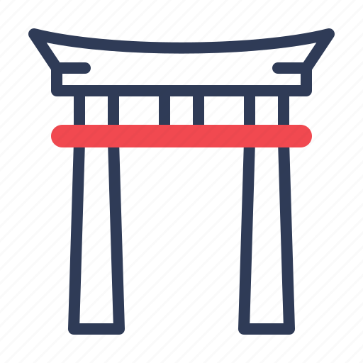 Gate, japanese, shrine, torii icon - Download on Iconfinder