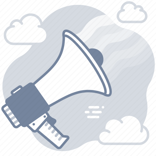 Advertise, megaphone, announcement icon - Download on Iconfinder