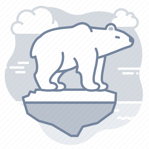 Polar, bear, arctic, north icon - Download on Iconfinder