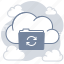cloud, folder, backup, sync 