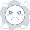 emoji, angry, bad
