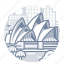 sydney, australia, opera, house, landmark 