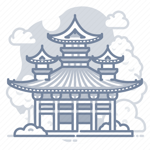 Kyoto, japan, heian, shrine, landmark icon - Download on Iconfinder