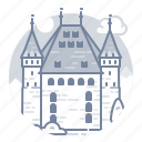 thun, switzerland, castle, swiss, landmark