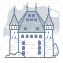 thun, switzerland, castle, swiss, landmark