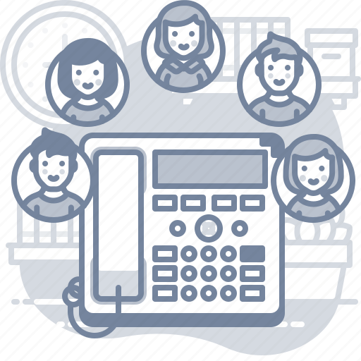 Group, call, phone, office icon - Download on Iconfinder