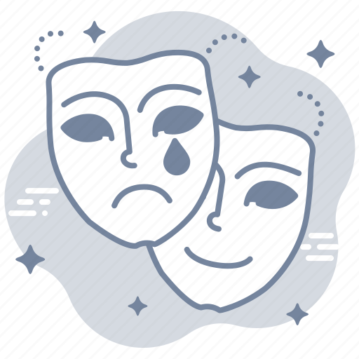 Masks, theater, roles, game icon - Download on Iconfinder