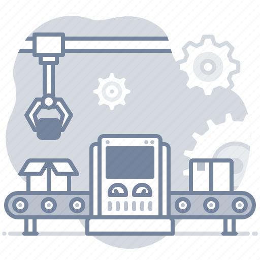 Development, production, factory, packing icon - Download on Iconfinder