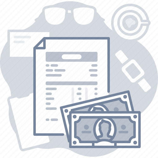 Invoice, document, payment, money, payout icon - Download on Iconfinder