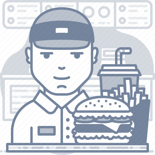 Fast, food, restaurant, cashier icon - Download on Iconfinder