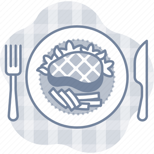Steak, food, restaurant, meal icon - Download on Iconfinder