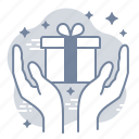 care, hands, gifts, presents