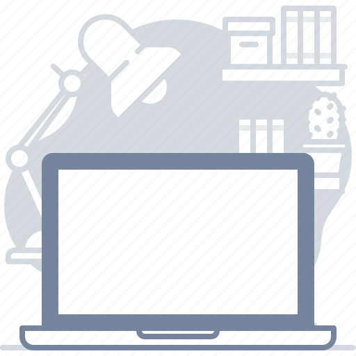 Laptop, office, work, desk icon - Download on Iconfinder