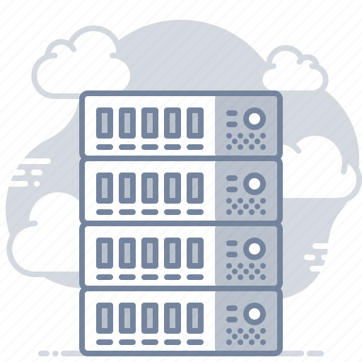 Hosting, server, storage, cloud icon - Download on Iconfinder