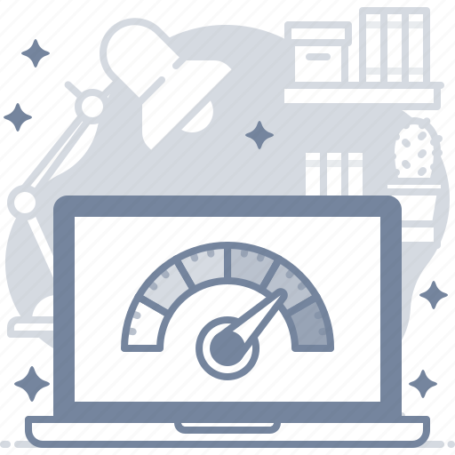 Laptop, speed, performance, computer icon - Download on Iconfinder
