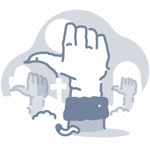 Like, thumbs, up, zombie icon - Download on Iconfinder