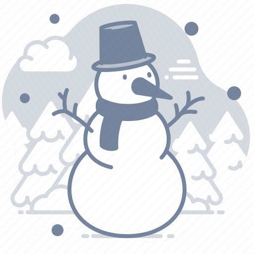 Snowman, winter, xmas icon - Download on Iconfinder