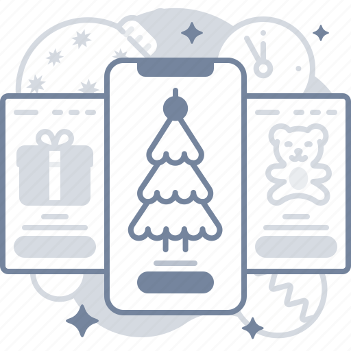 Xmas, gift, tree, shopping icon - Download on Iconfinder