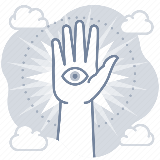 Witch, hand, magic, eye icon - Download on Iconfinder