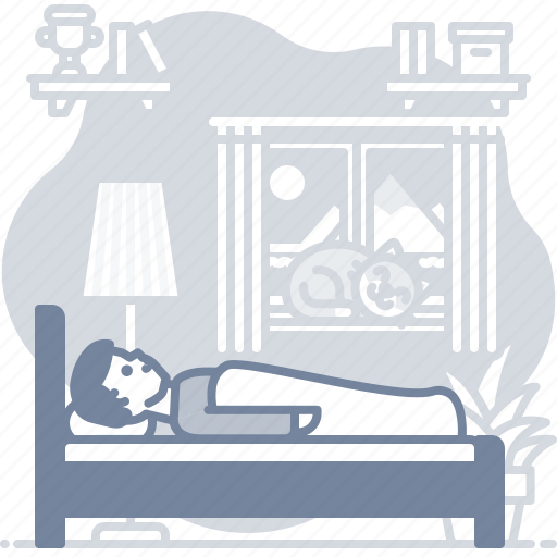 Hotel, room, sleep, bed icon - Download on Iconfinder