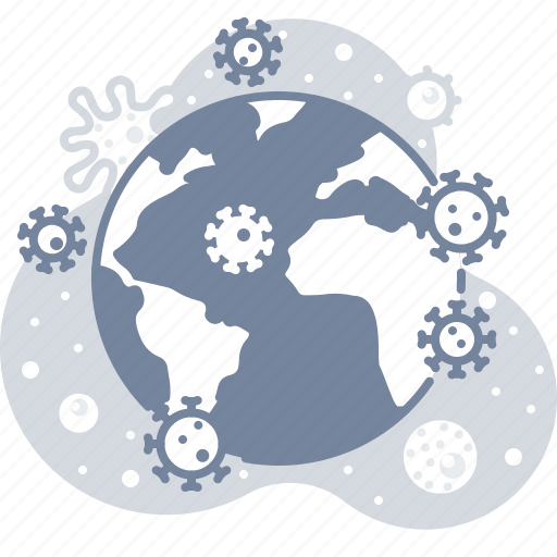 Virus, world, global, epidemic, corona icon - Download on Iconfinder