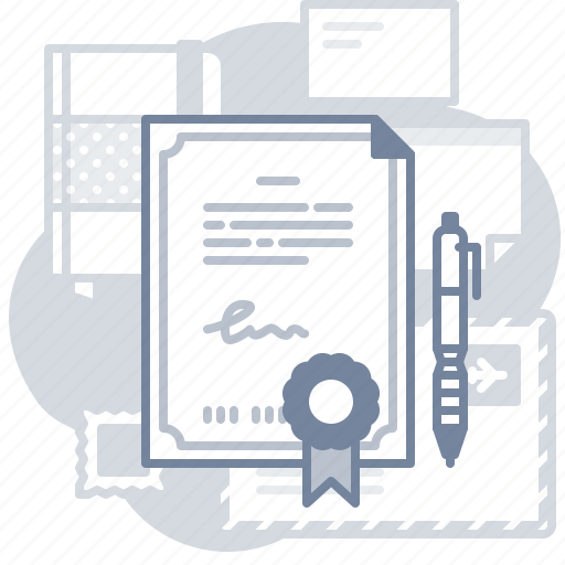 License, agreement, guarantee, document icon - Download on Iconfinder