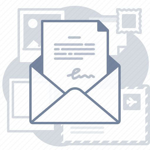 Mail, open, letter, email icon - Download on Iconfinder