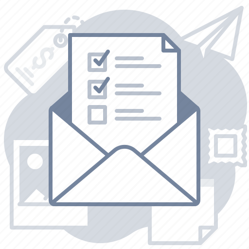 Mail, steps, tasks, email, confirmation icon - Download on Iconfinder