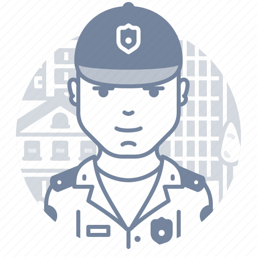 Police, man, security, avatar icon - Download on Iconfinder