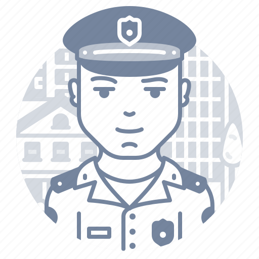 Police, man, security, avatar icon - Download on Iconfinder