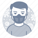 face, mask, medical, protection, virus