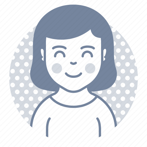 Woman, smile, kawai icon - Download on Iconfinder