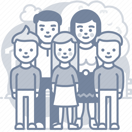 Family, kids, mother, father icon - Download on Iconfinder