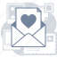 mail, love, letter, valentine 