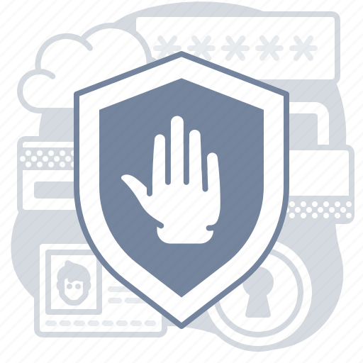 Shield, privacy, secure, protection icon - Download on Iconfinder