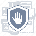 shield, privacy, secure, protection