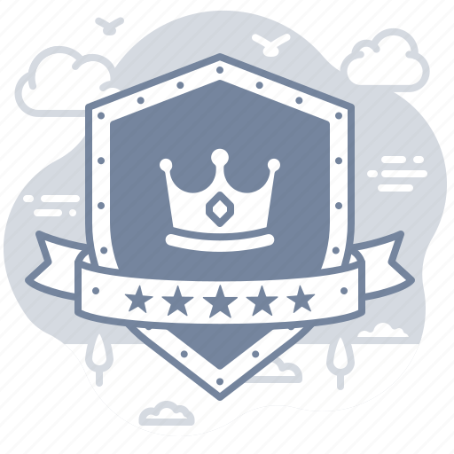 Royal, luxury, protection, shield icon - Download on Iconfinder