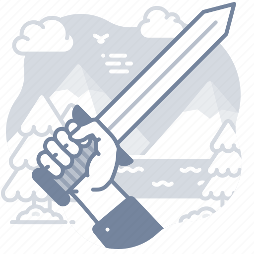 Sword, attack, war, fight icon - Download on Iconfinder