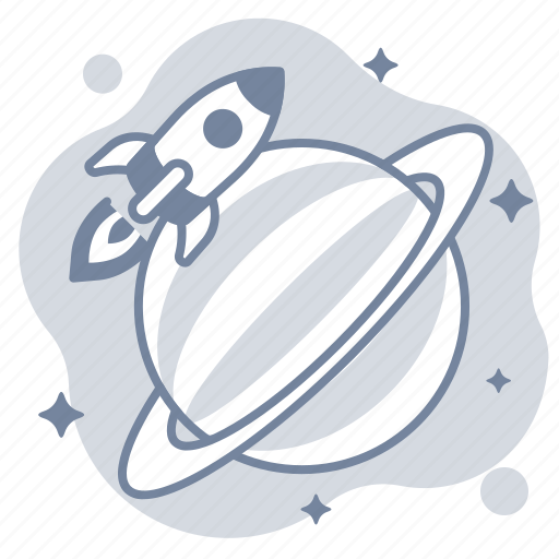 Planet, rocket, space, saturn icon - Download on Iconfinder