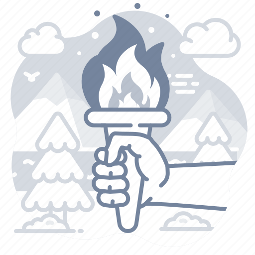 Olympic, fire, games, torch icon - Download on Iconfinder