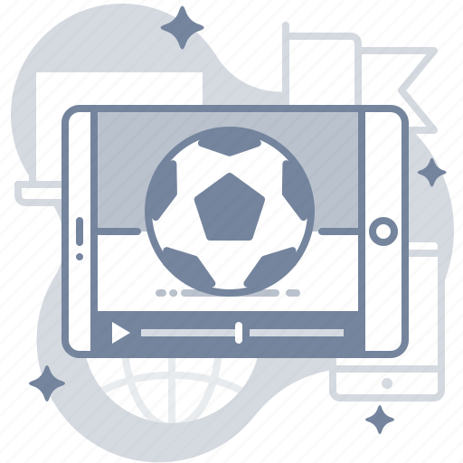 Play, watch, football, soccer, online icon - Download on Iconfinder